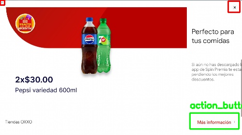 Detected image