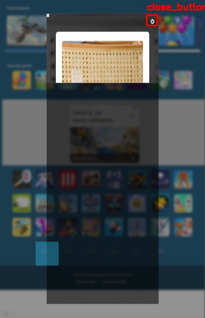 Detected image