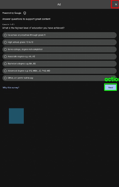 Detected image