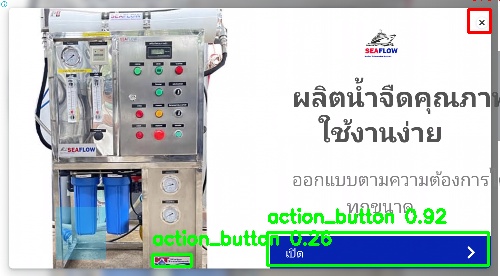 Detected image