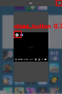 Detected image