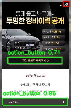 Detected image