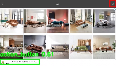 Detected image