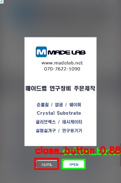 Detected image