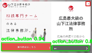 Detected image