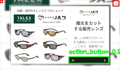 Detected image