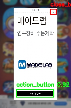 Detected image