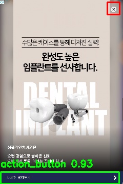 Detected image
