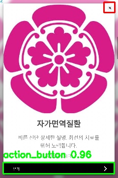 Detected image