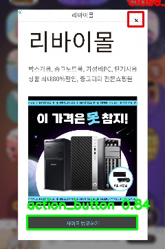 Detected image