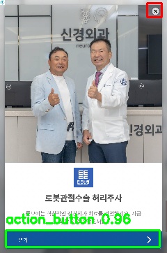 Detected image