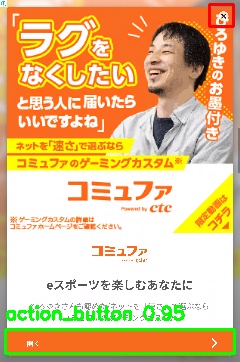 Detected image