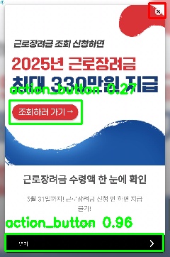 Detected image
