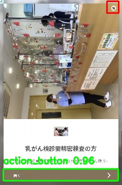 Detected image