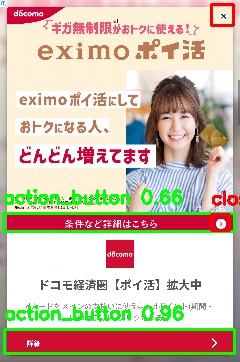 Detected image