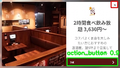 Detected image