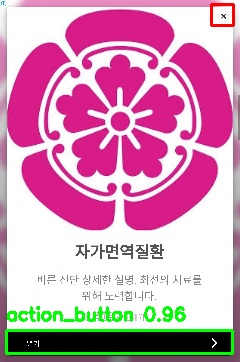 Detected image