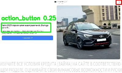 Detected image