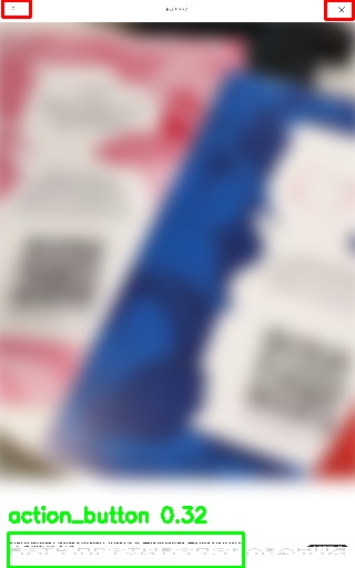 Detected image
